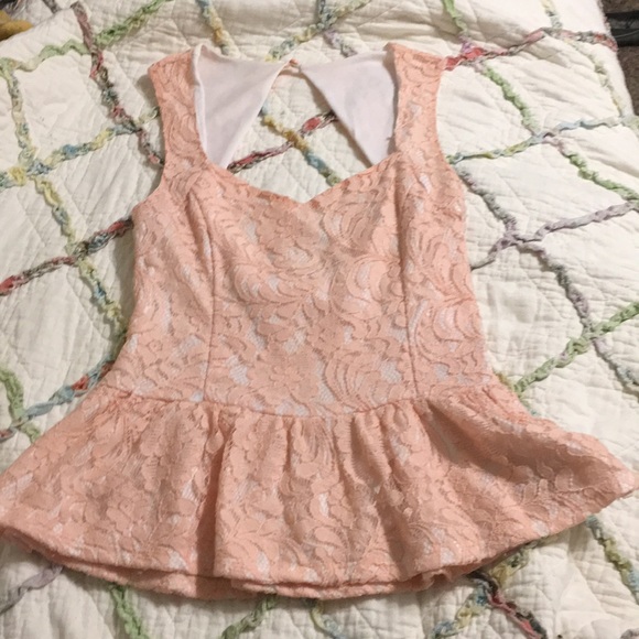 Charlotte Russe Tops - Charlotte Russe- Lace shirt